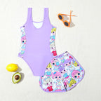 Cute Printed Two-Piece Swimwear for Kids,Bikini Set for Girls, Swim Suit for Children