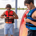WOW Watersports Vis-Wave Adult Life Vest Blue-3