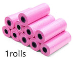 Colorful Coiled Dog Waste Bags | 1, 2, 5 & 10 Roll Packs