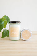 The Best is Yet to Come Soy Candle – Citrus Agave | Orange, Lemon & Peach, Wooden Wick