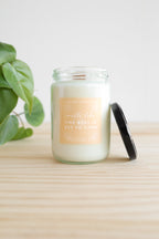 The Best is Yet to Come Soy Candle – Citrus Agave | Orange, Lemon & Peach, Wooden Wick