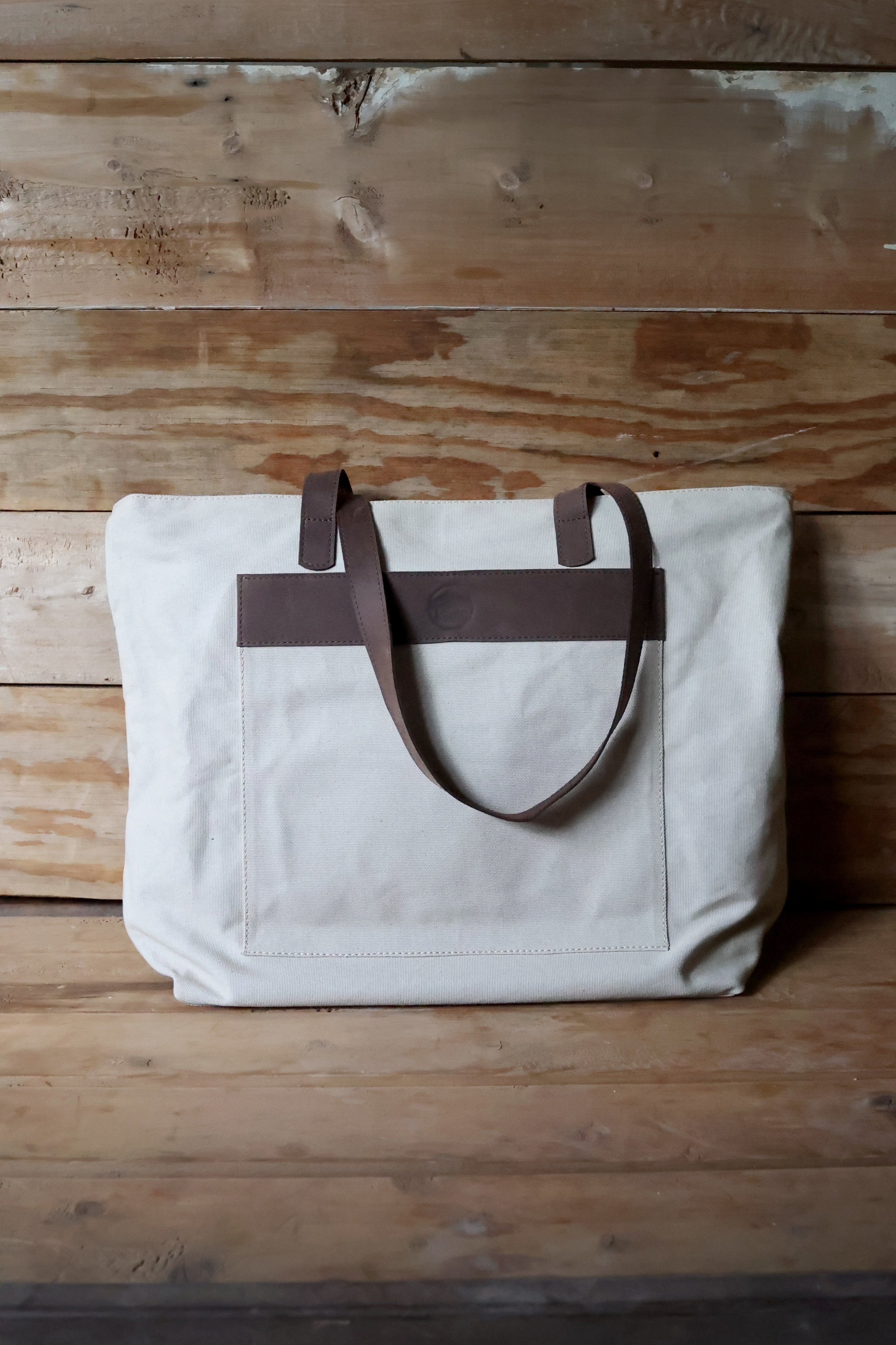 Watamu Weekender Tote Bag | Handcrafted Canvas Beach & Travel Bag