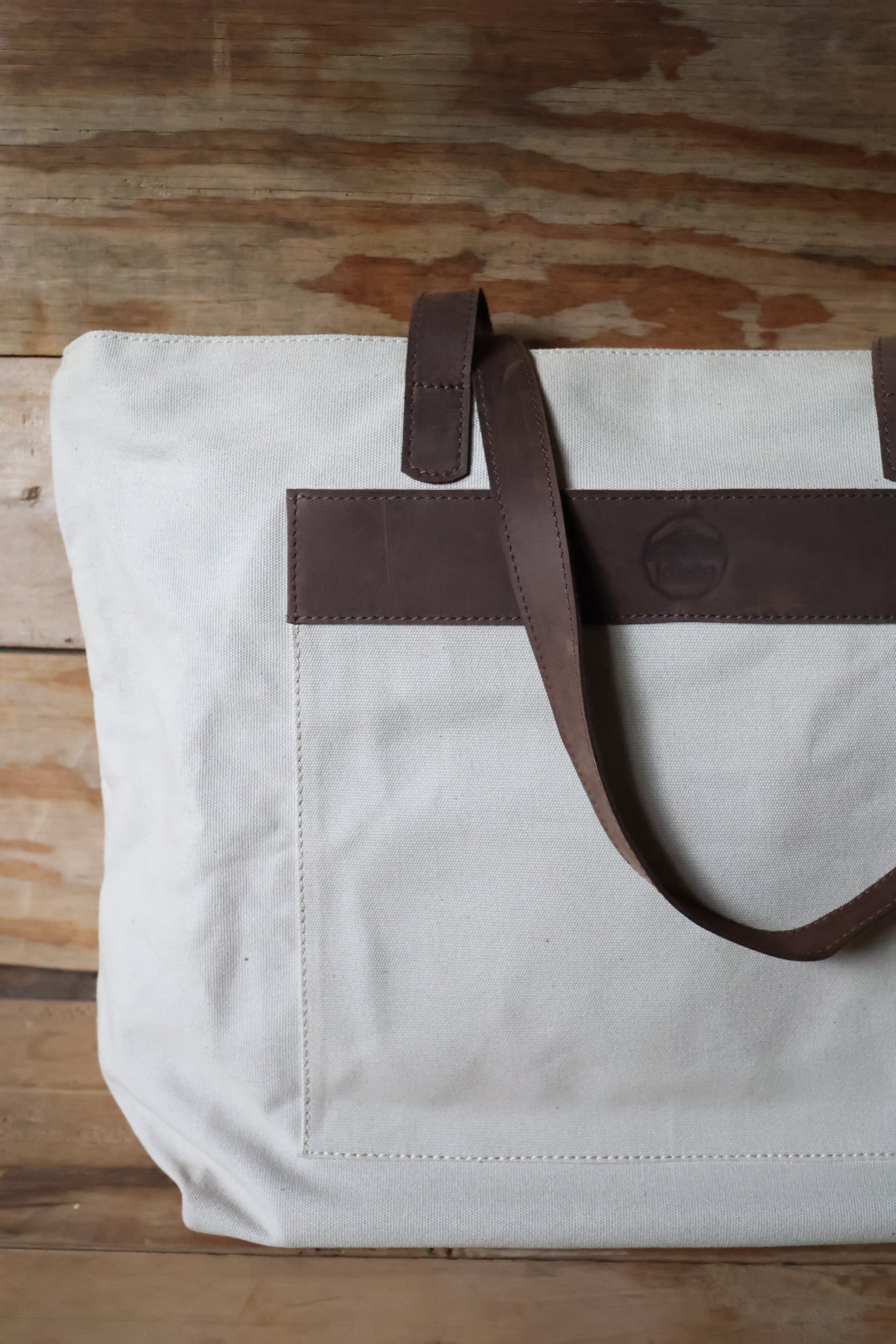 Watamu Weekender Tote Bag | Handcrafted Canvas Beach & Travel Bag
