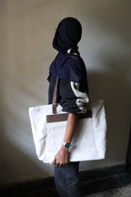 Watamu Weekender Tote Bag | Handcrafted Canvas Beach & Travel Bag