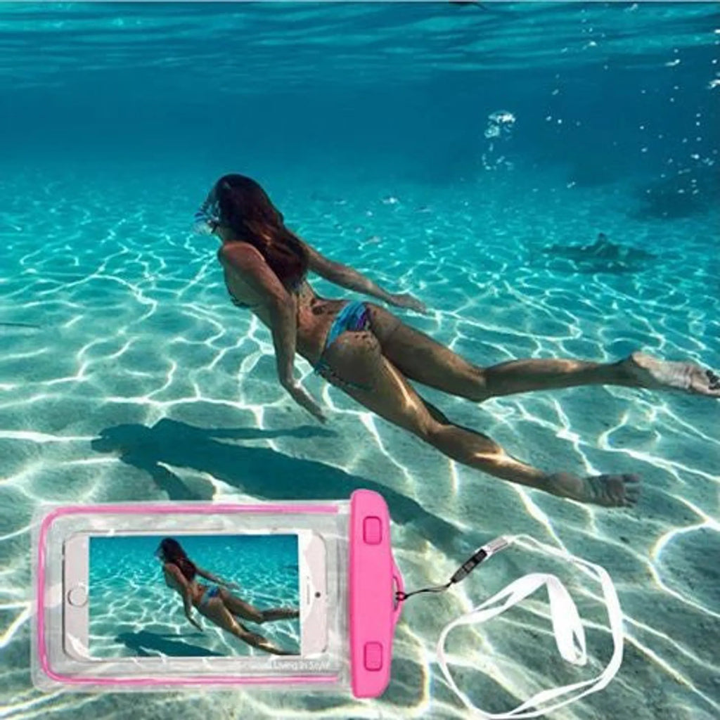 EverGlow Waterproof Phone Pouch for Smartphone & Essentials