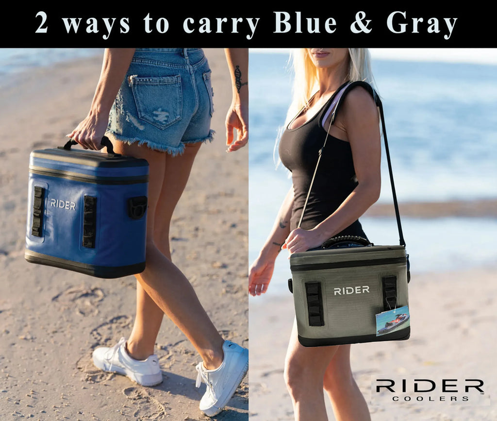 Single Cooler by Rider Coolers -  Fits All PWC, Paddle board, Kayak, tubes, bicycle racks