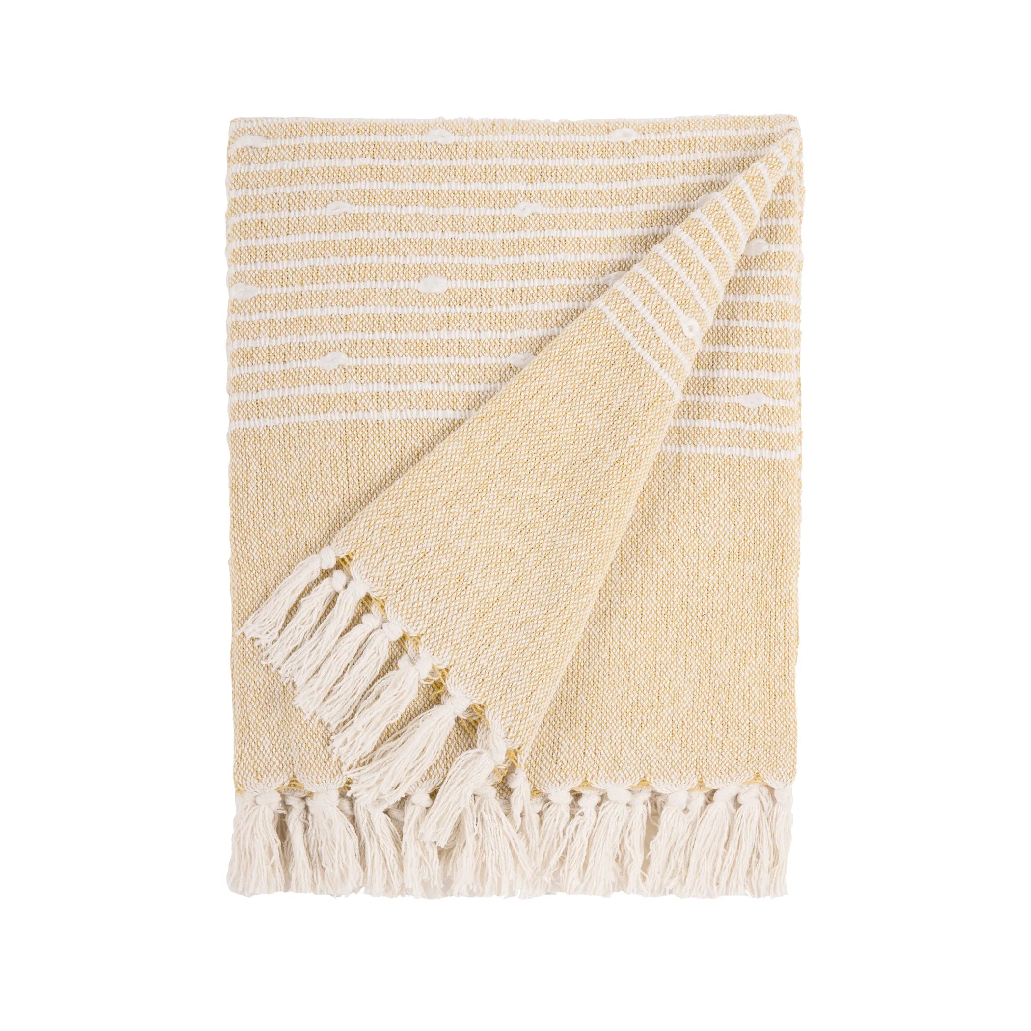 Classic Cotton Throw Blanket | Soft Plaid Blanket for Home & Cabin
