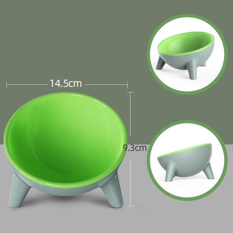 Nordic Tilted Pet Feeding Bowl with Stand