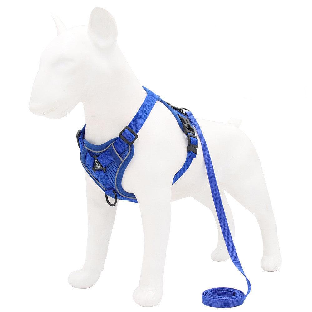 Reflective Dog Harness with Leash | Adjustable Chest Strap – S/M/L/XL