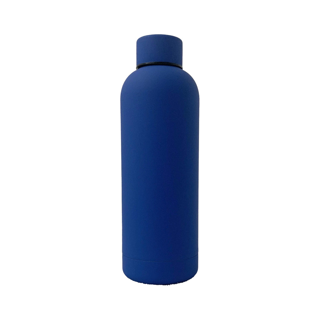 17oz Insulated Stainless Steel Water Bottle | Rubber-Coated Vacuum Flask