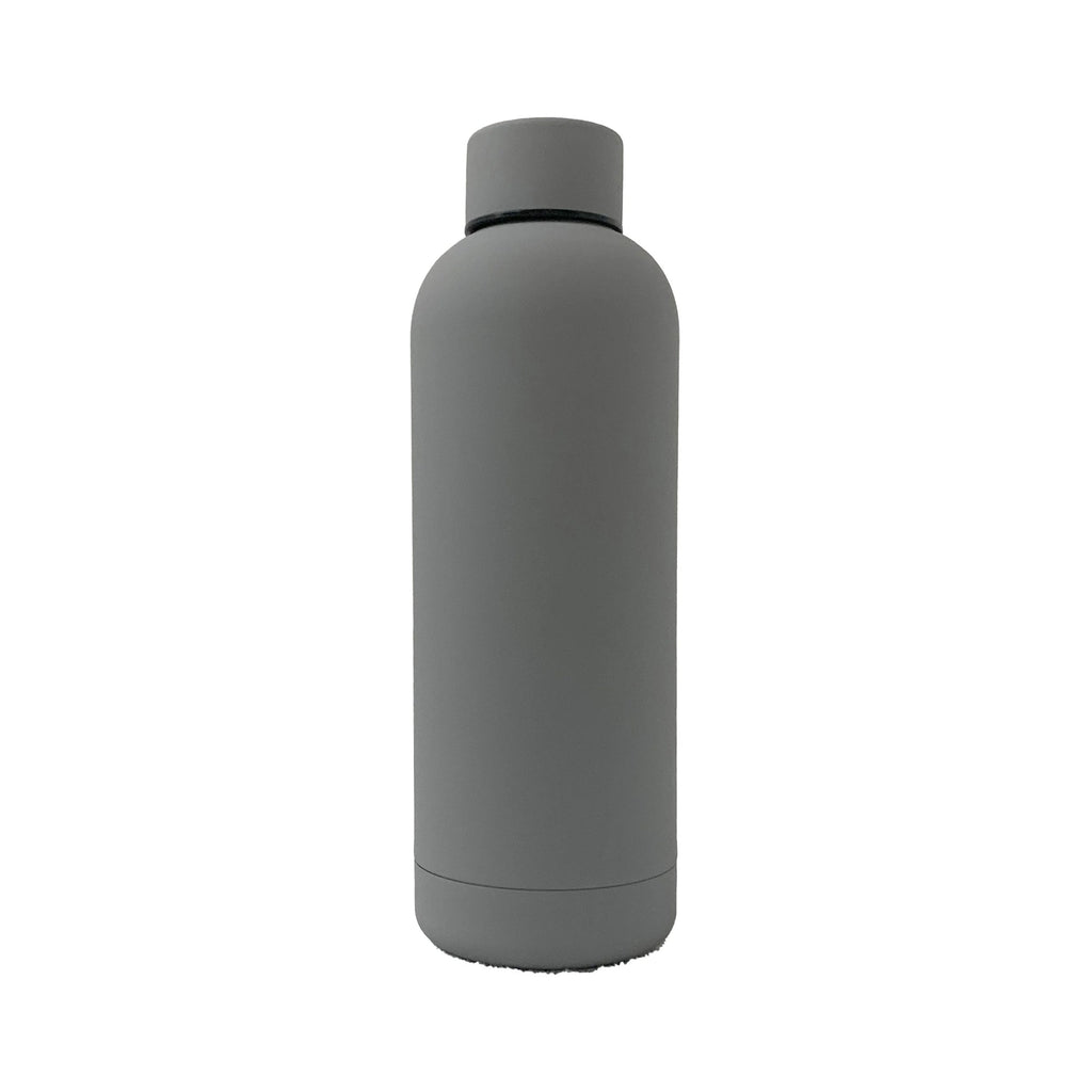 17oz Insulated Stainless Steel Water Bottle | Rubber-Coated Vacuum Flask