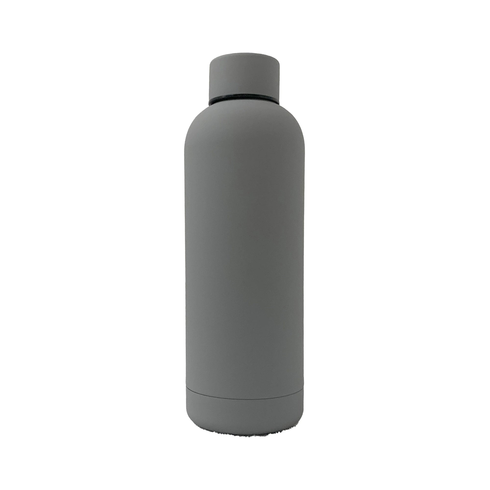 17oz Insulated Stainless Steel Water Bottle | Rubber-Coated Vacuum Flask