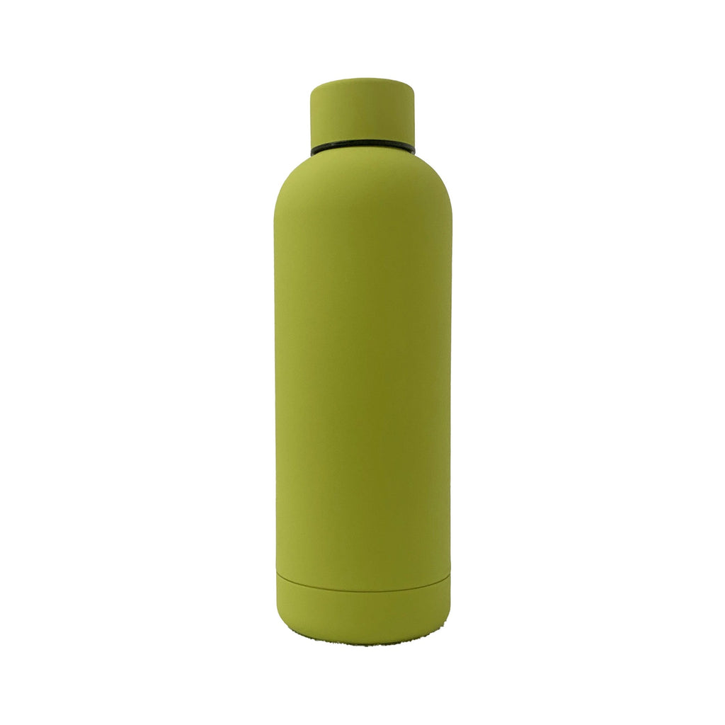 17oz Insulated Stainless Steel Water Bottle | Rubber-Coated Vacuum Flask