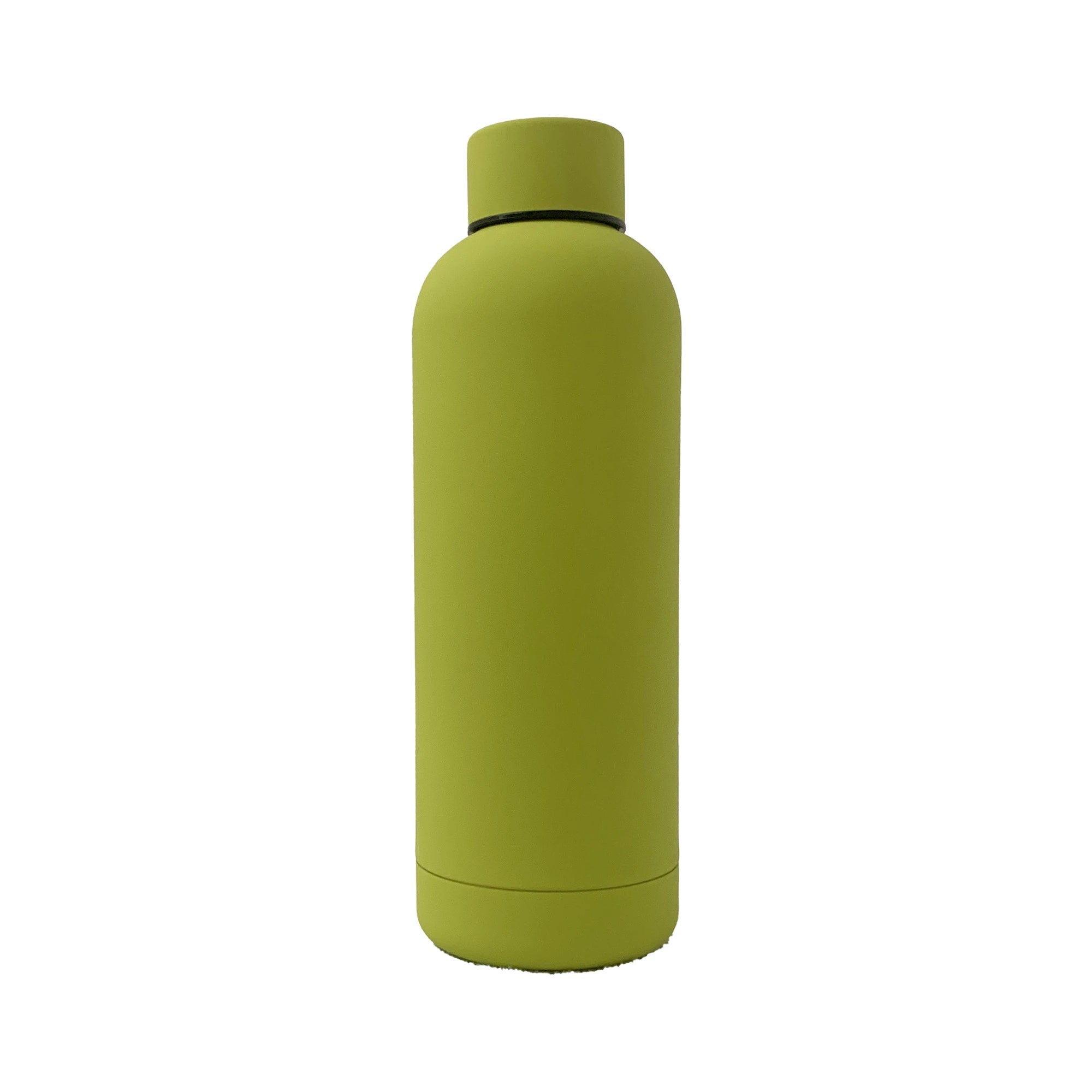 17oz Insulated Stainless Steel Water Bottle | Rubber-Coated Vacuum Flask