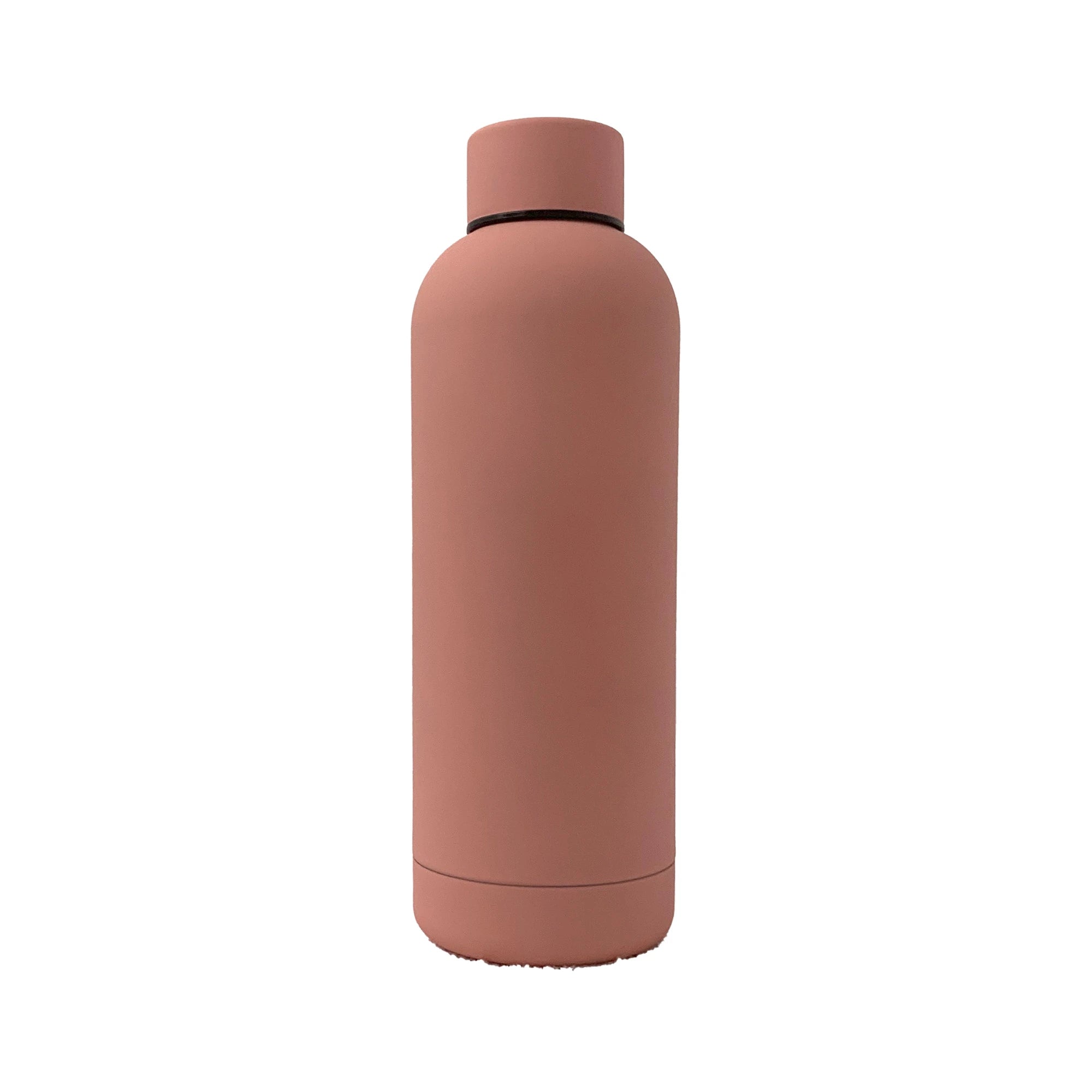 17oz Insulated Stainless Steel Water Bottle | Rubber-Coated Vacuum Flask