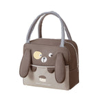 Insulated Lunch Tote | Cartoon Print Thermal Cooler Bag for Work, School & Picnics