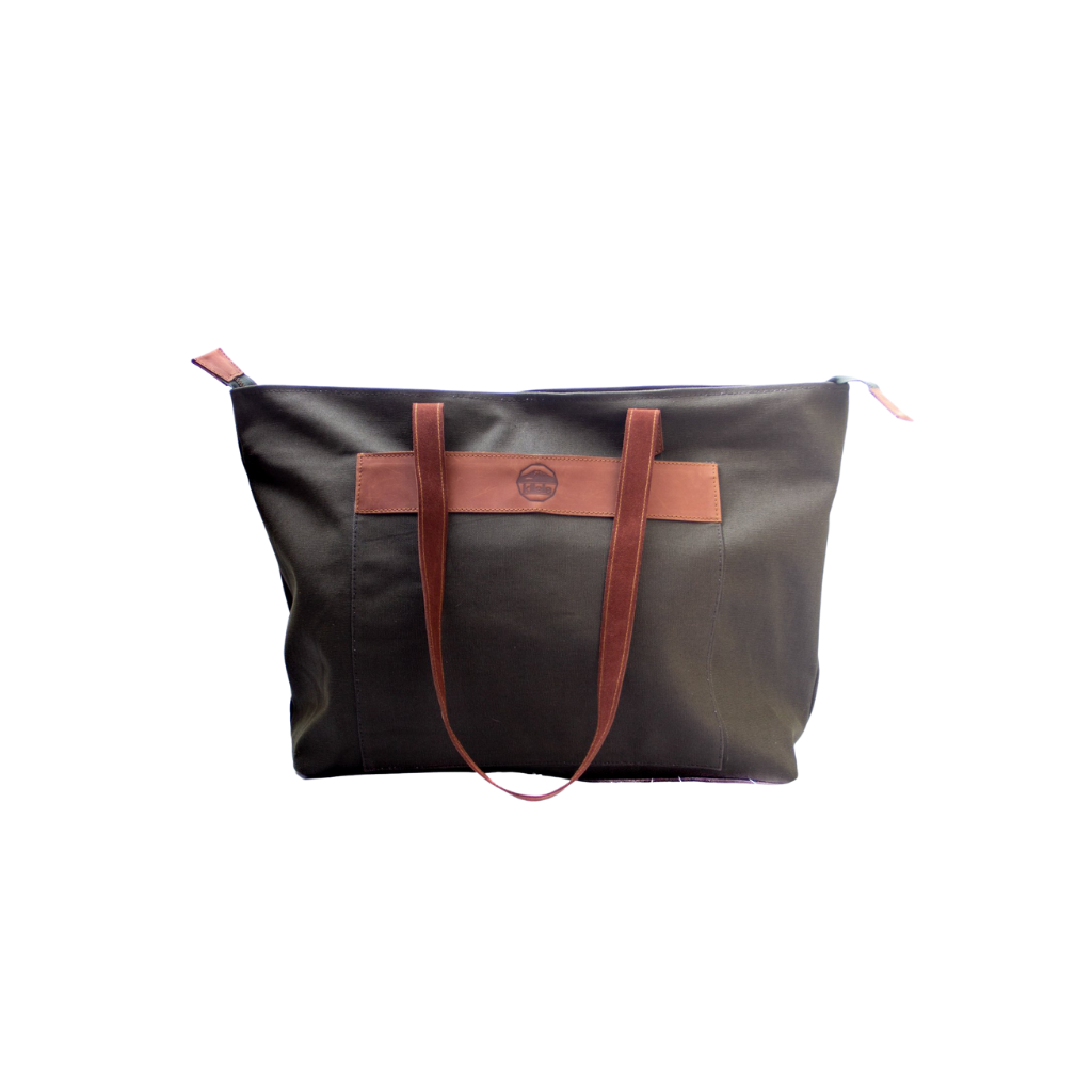 Watamu Weekender Tote Bag | Handcrafted Canvas Beach & Travel Bag