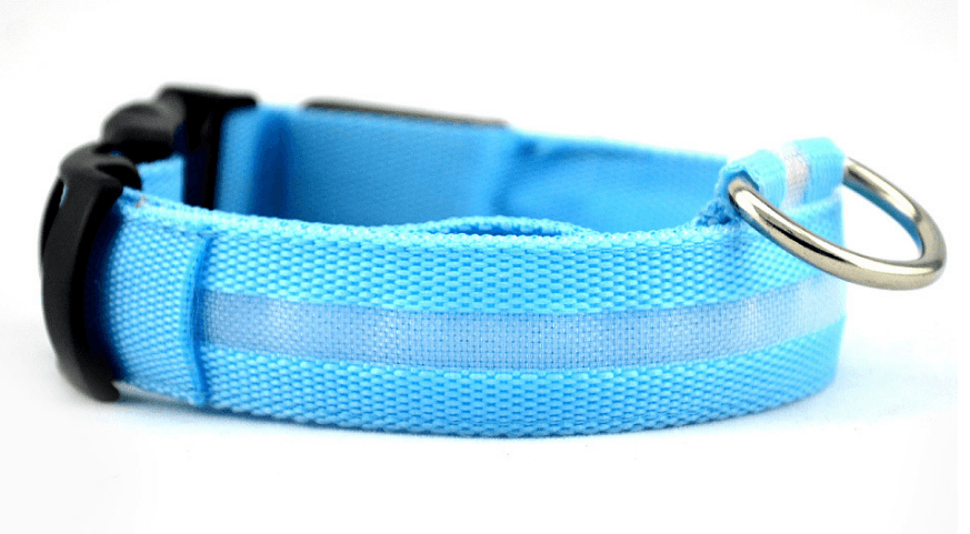 LED Glow-in-the-Dark Pet Collar | Safety Light for Dogs & Cats