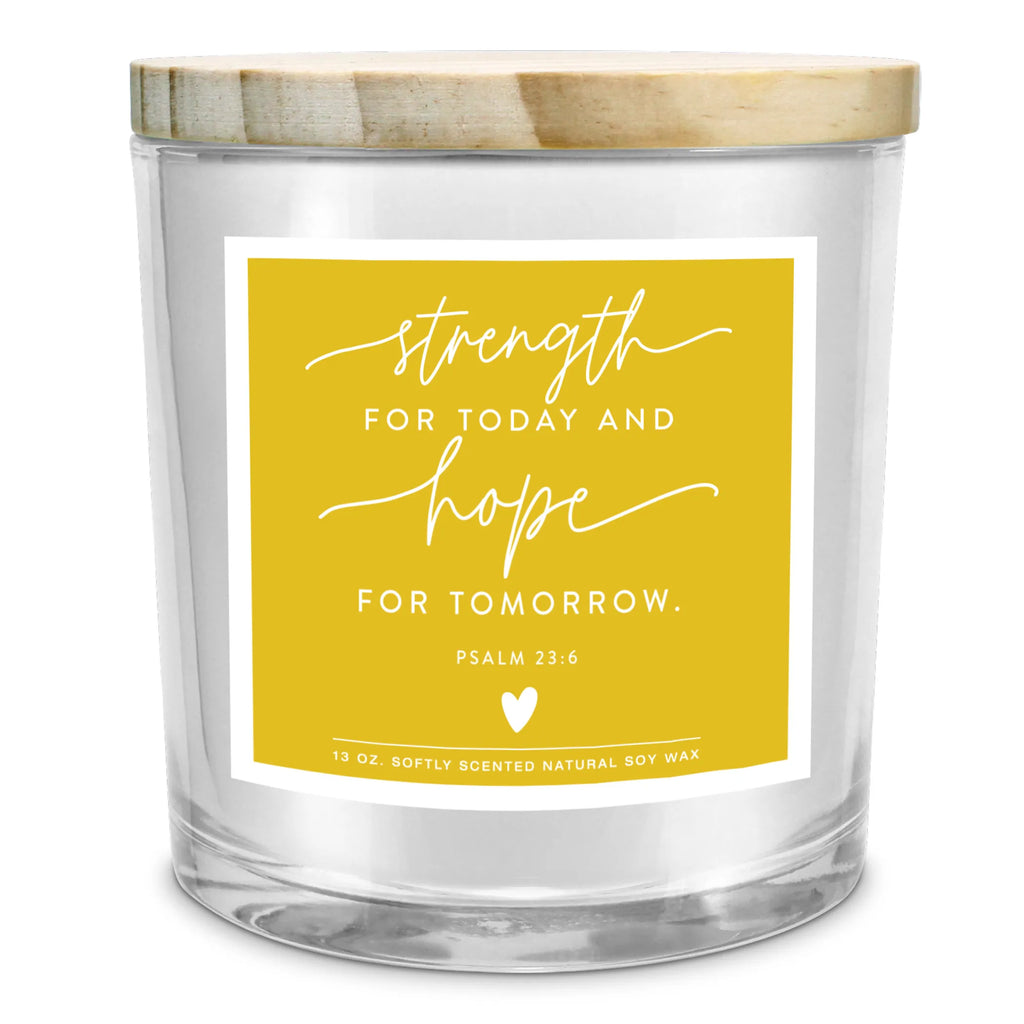 Soy Candle Strength For Today 13 Oz