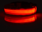 LED Glow-in-the-Dark Pet Collar | Safety Light for Dogs & Cats