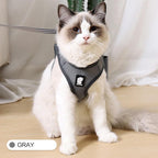 Cat Adventure Harness | Breathable Mesh, Escape-Proof – XS/S/M/L