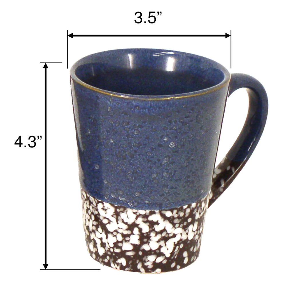 Marcelle 4-Piece 11 oz Stoneware Coffee Mug Set