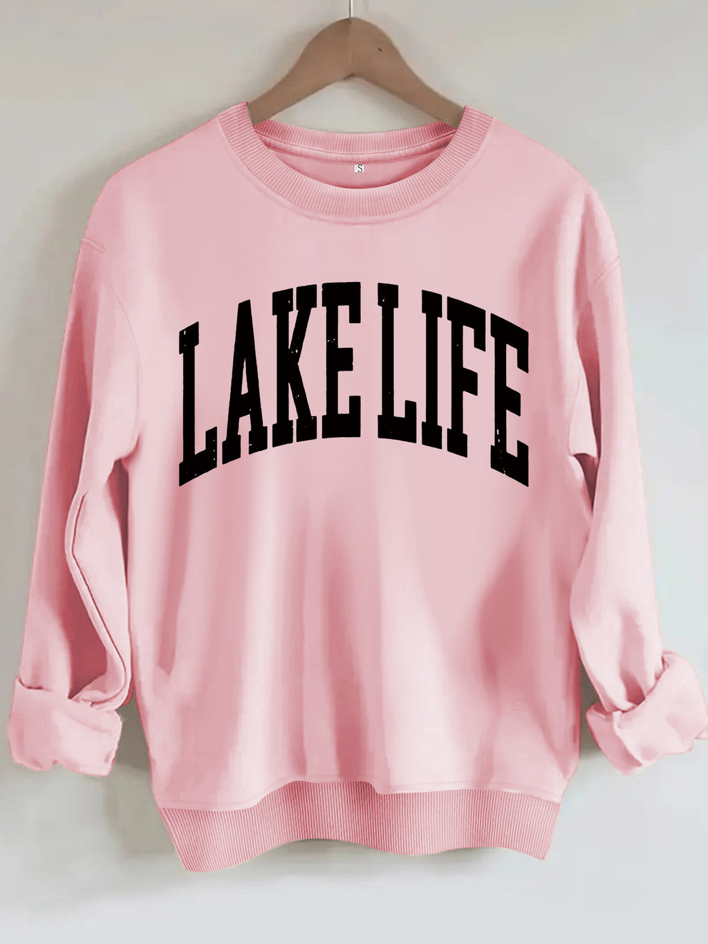 Lake Life Printed Long Sleeve Hoodie