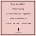 Farmhouse Soy Candle – Mandarin, Bergamot & Orange | 11oz, 60-70hr Burn