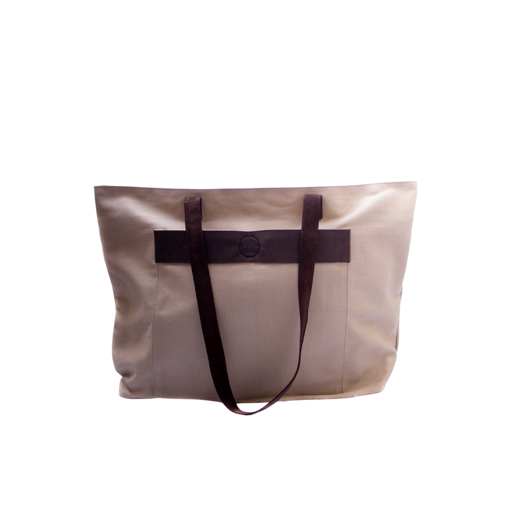 Watamu Weekender Tote Bag | Handcrafted Canvas Beach & Travel Bag