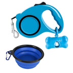 3-in-1 Dog Leash & Folding Bowl Set | Walk, Hydrate & Go