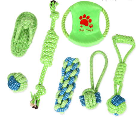Durable Dog Rope Toys | 100% Natural Cotton | Sets & Singles