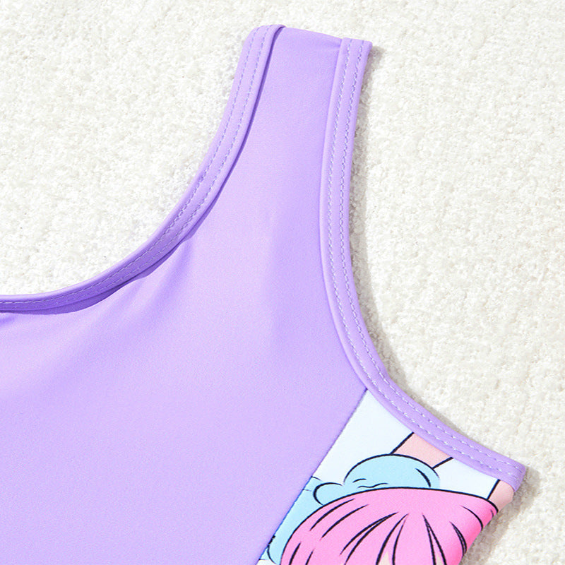 Cute Printed Two-Piece Swimwear for Kids,Bikini Set for Girls, Swim Suit for Children