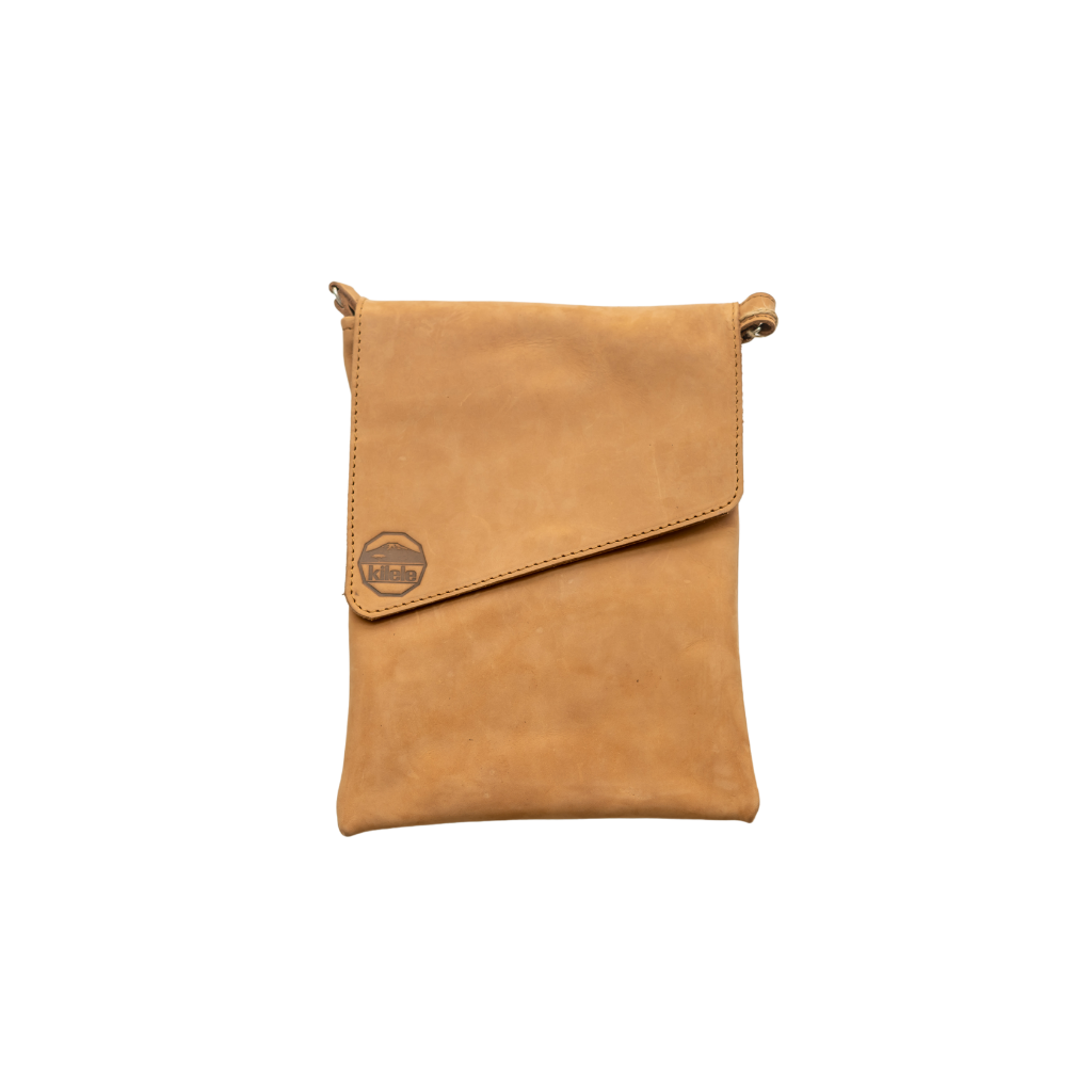 Leather Crossbody Bag – Handmade by Artisans in Kenya | Kilele Gear