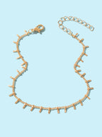 Women Gold Silver Chain Charms Anklet Boho Chic Beach Foot Jewellery Accessories-1