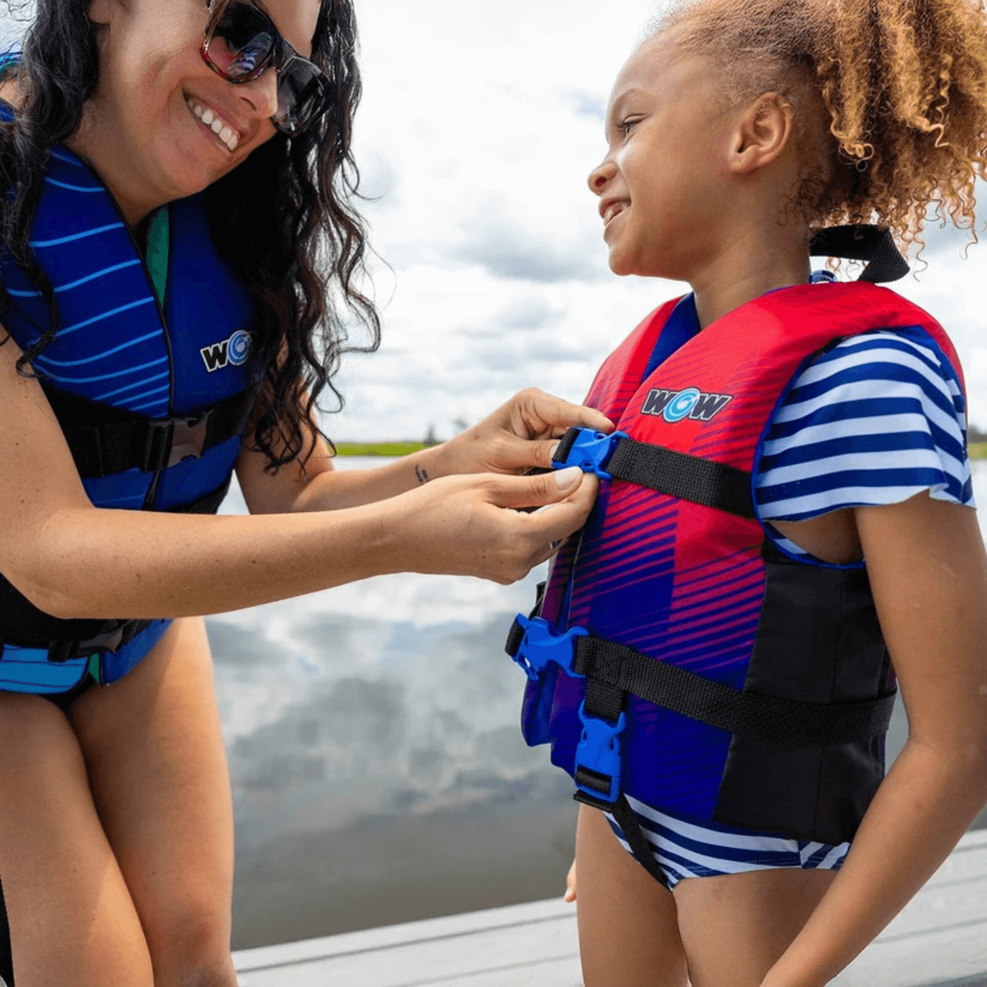 WOW Watersports Vis-Wave Child Life Vest-4