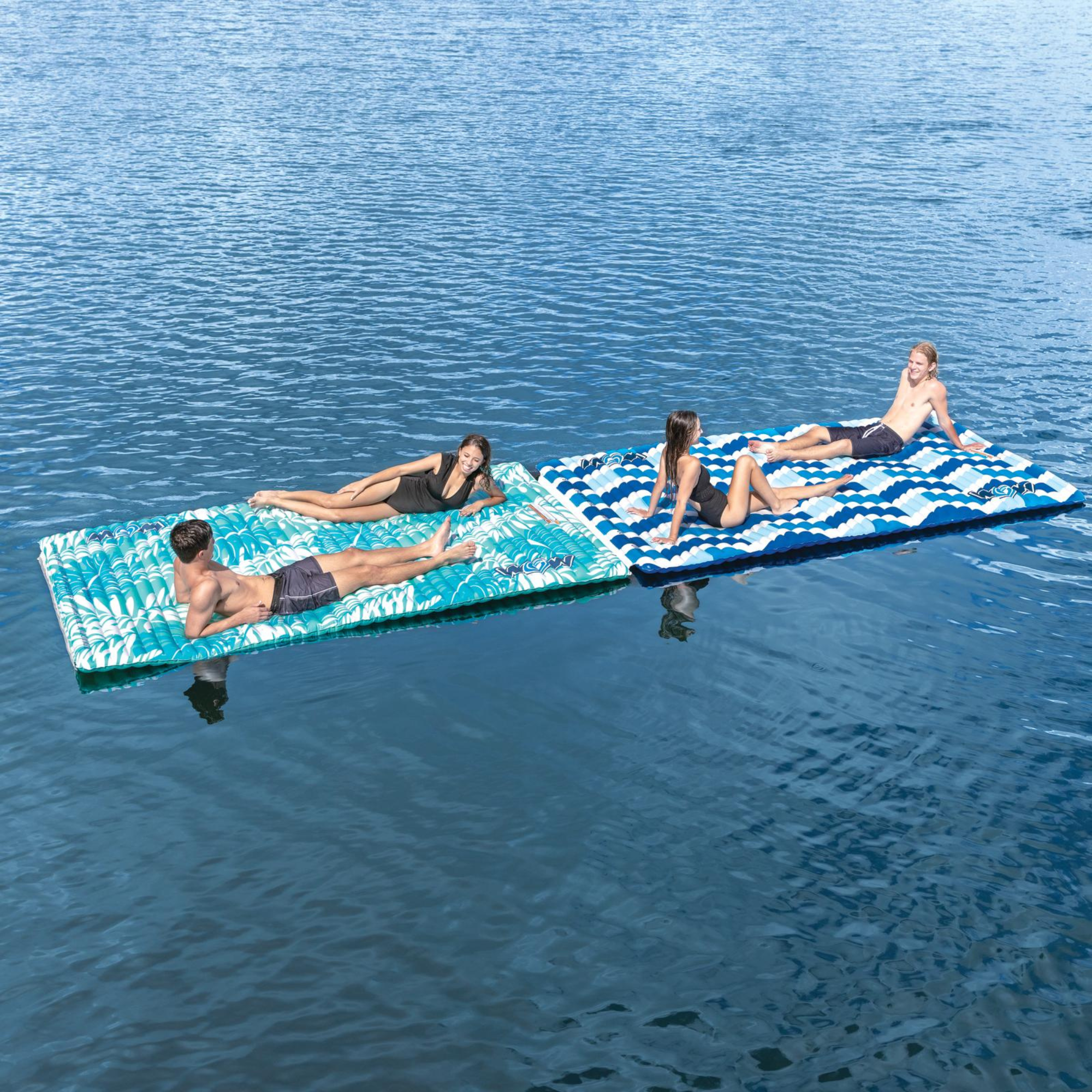 WOW Watersports Teal Palm Leaves Water Walkway-1