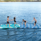 WOW Watersports Teal Palm Leaves Water Walkway-3