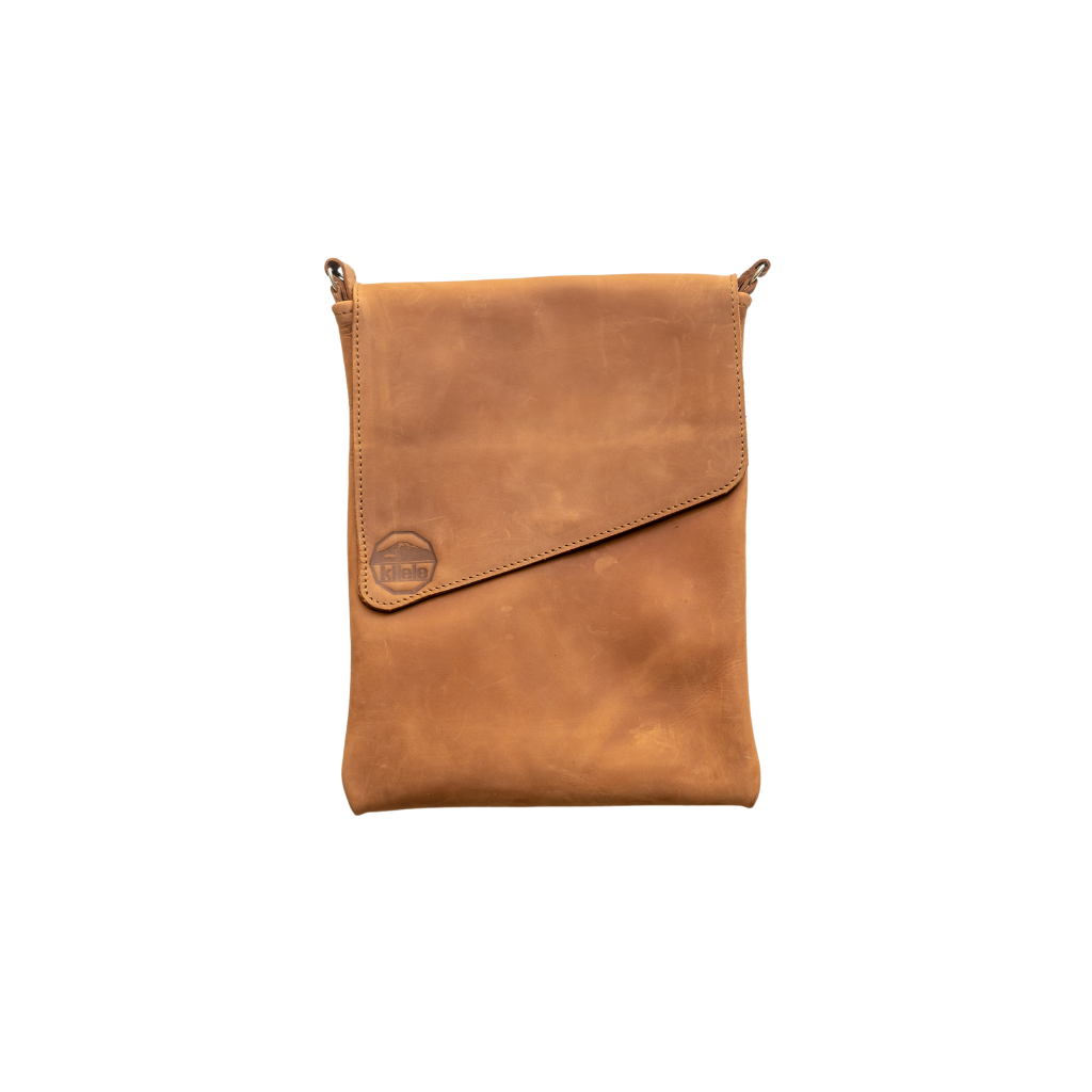 Leather Crossbody Bag – Handmade by Artisans in Kenya | Kilele Gear