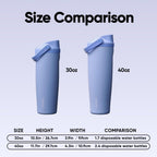Owala FreeSip Sway Insulated Stainless Steel Water Bottle with Two-Way Spout, Built-In Straw and Bucket Handle, Made for Travel, School, and Sports, 30oz, BPA Free, Leak Proof, Putting Green