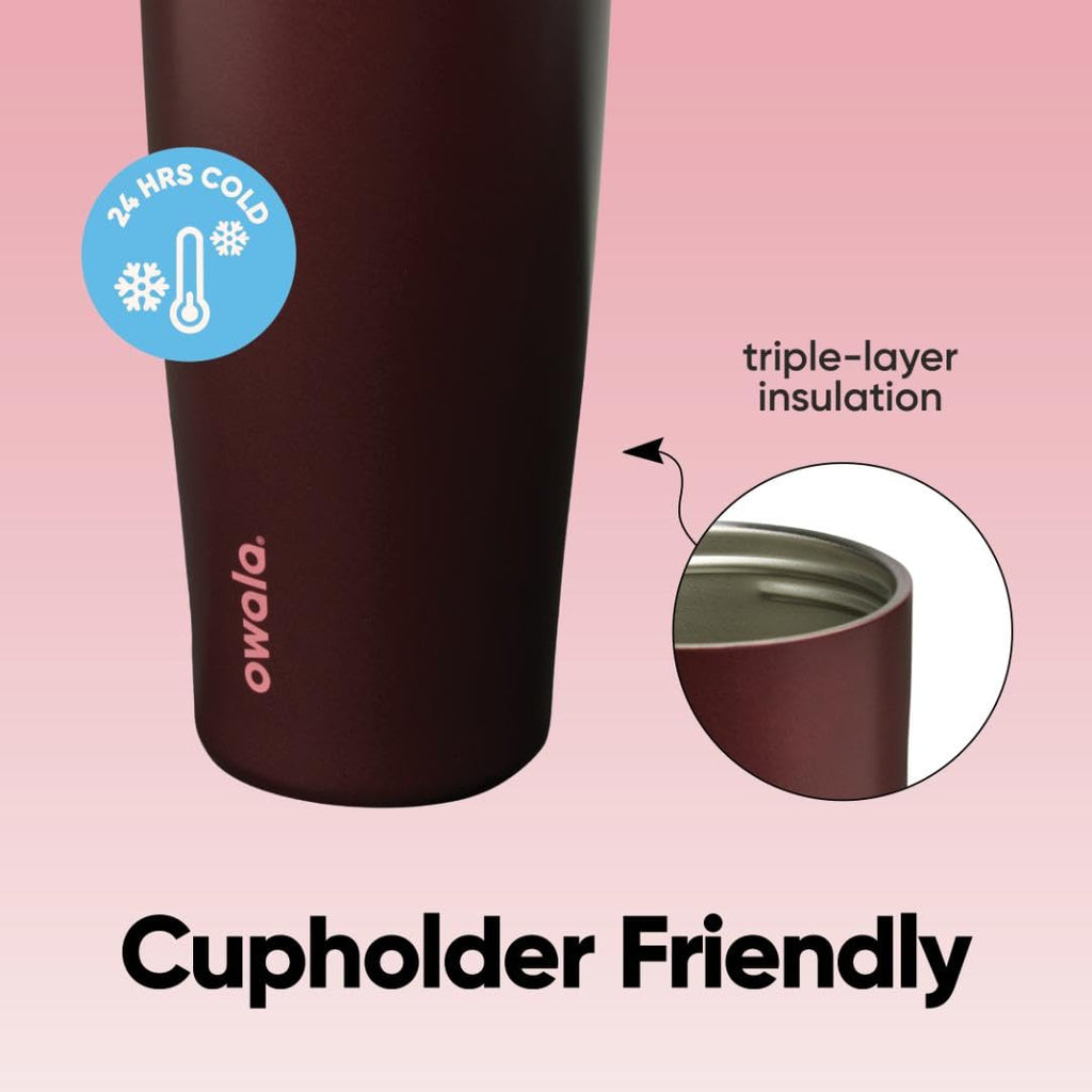 Owala FreeSip Sway Insulated Stainless Steel Water Bottle with Two-Way Spout, Built-In Straw and Bucket Handle, Made for Travel, School, and Sports, 30oz, BPA Free, Leak Proof, Putting Green