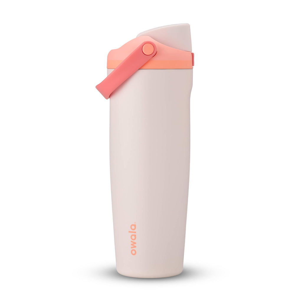 Owala FreeSip Sway Insulated Stainless Steel Water Bottle with Two-Way Spout, Built-In Straw and Bucket Handle, Made for Travel, School, and Sports, 30oz, BPA Free, Leak Proof, Putting Green