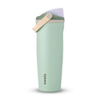 Owala FreeSip Sway Insulated Stainless Steel Water Bottle with Two-Way Spout, Built-In Straw and Bucket Handle, Made for Travel, School, and Sports, 30oz, BPA Free, Leak Proof, Putting Green