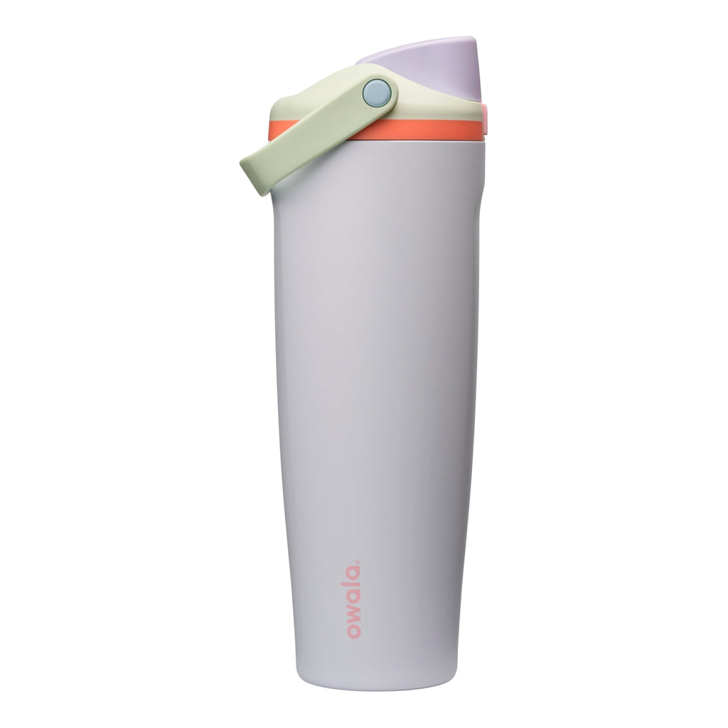 Owala FreeSip Sway Insulated Stainless Steel Water Bottle with Two-Way Spout, Built-In Straw and Bucket Handle, Made for Travel, School, and Sports, 30oz, BPA Free, Leak Proof, Putting Green