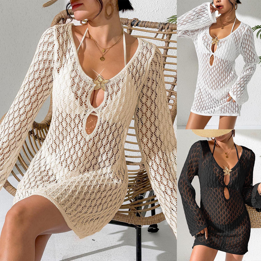 Women's Bikini Cover-Up Metal Starfish Dress