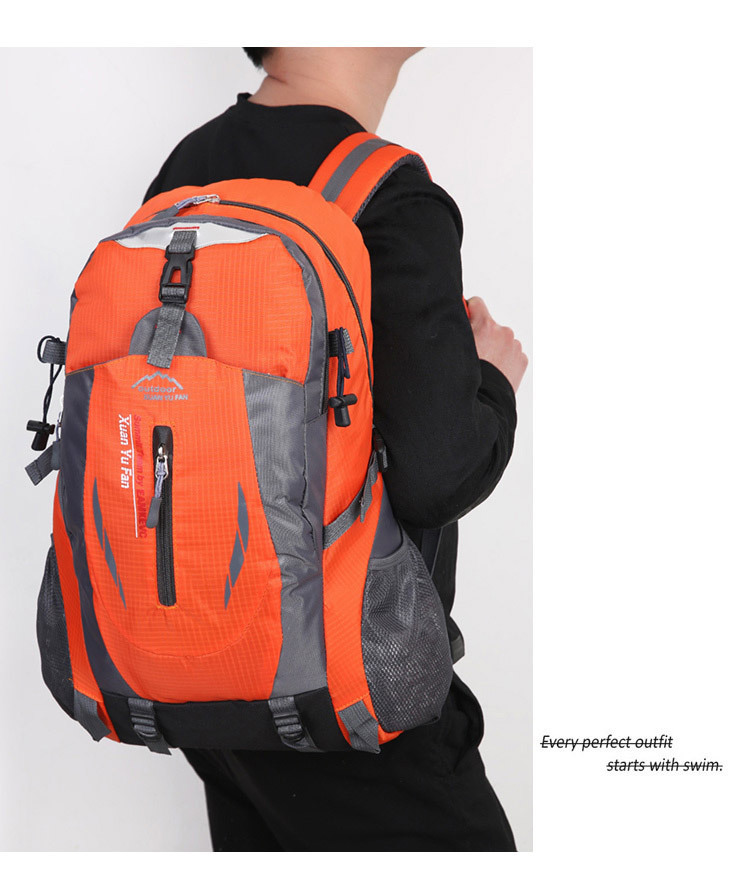 40L Hiking & Travel Backpack | Water-Resistant Camping Rucksack