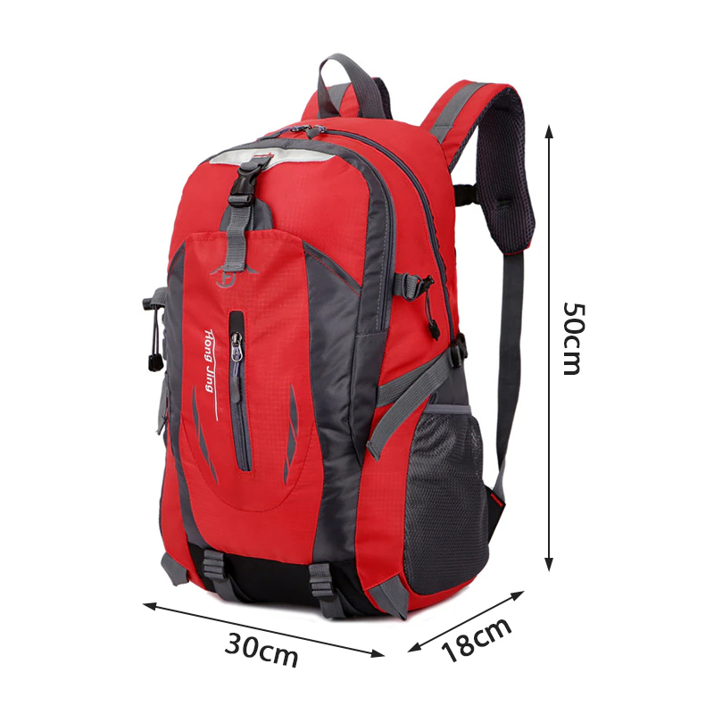 40L Hiking & Travel Backpack | Water-Resistant Camping Rucksack