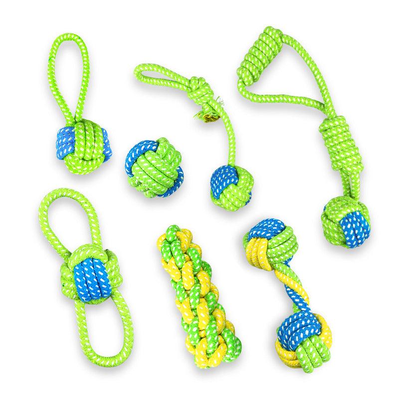 Durable Dog Rope Toys | 100% Natural Cotton | Sets & Singles