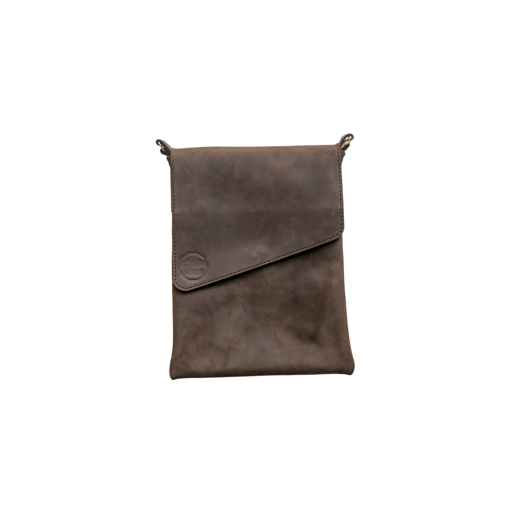Leather Crossbody Bag – Handmade by Artisans in Kenya | Kilele Gear