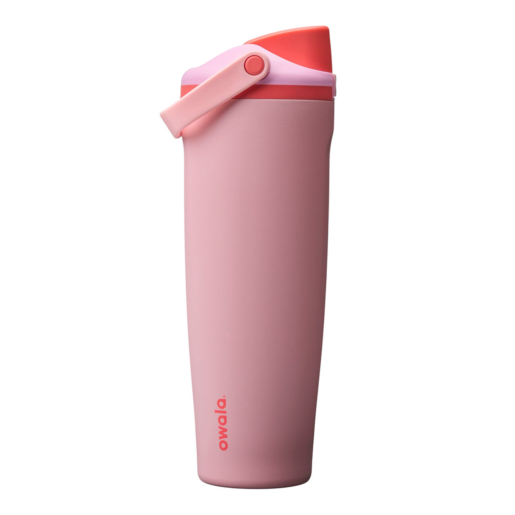 Owala FreeSip Sway Insulated Stainless Steel Water Bottle with Two-Way Spout, Built-In Straw and Bucket Handle, Made for Travel, School, and Sports, 30oz, BPA Free, Leak Proof, Putting Green
