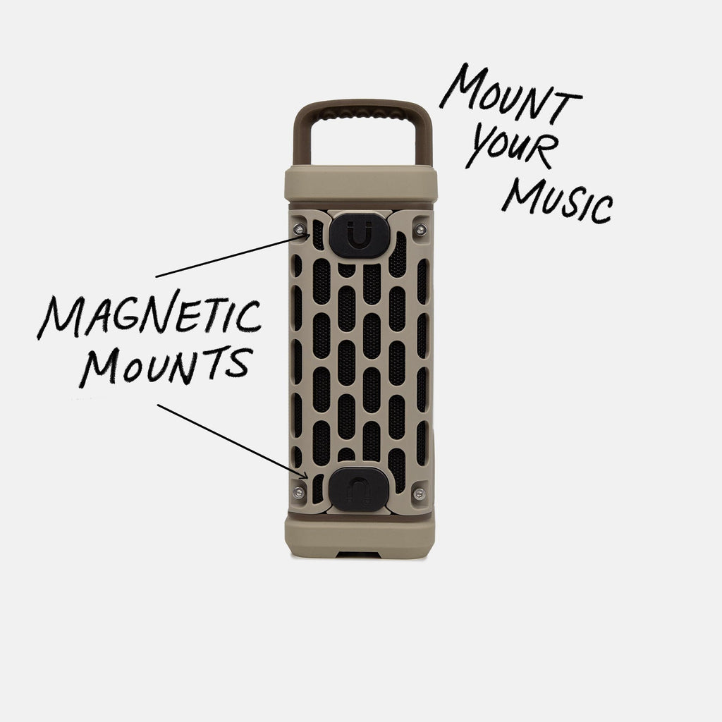 Turtlebox Ranger Outdoor Bluetooth Speaker | 105dB | IP67 Waterproof | Rugged & Portable